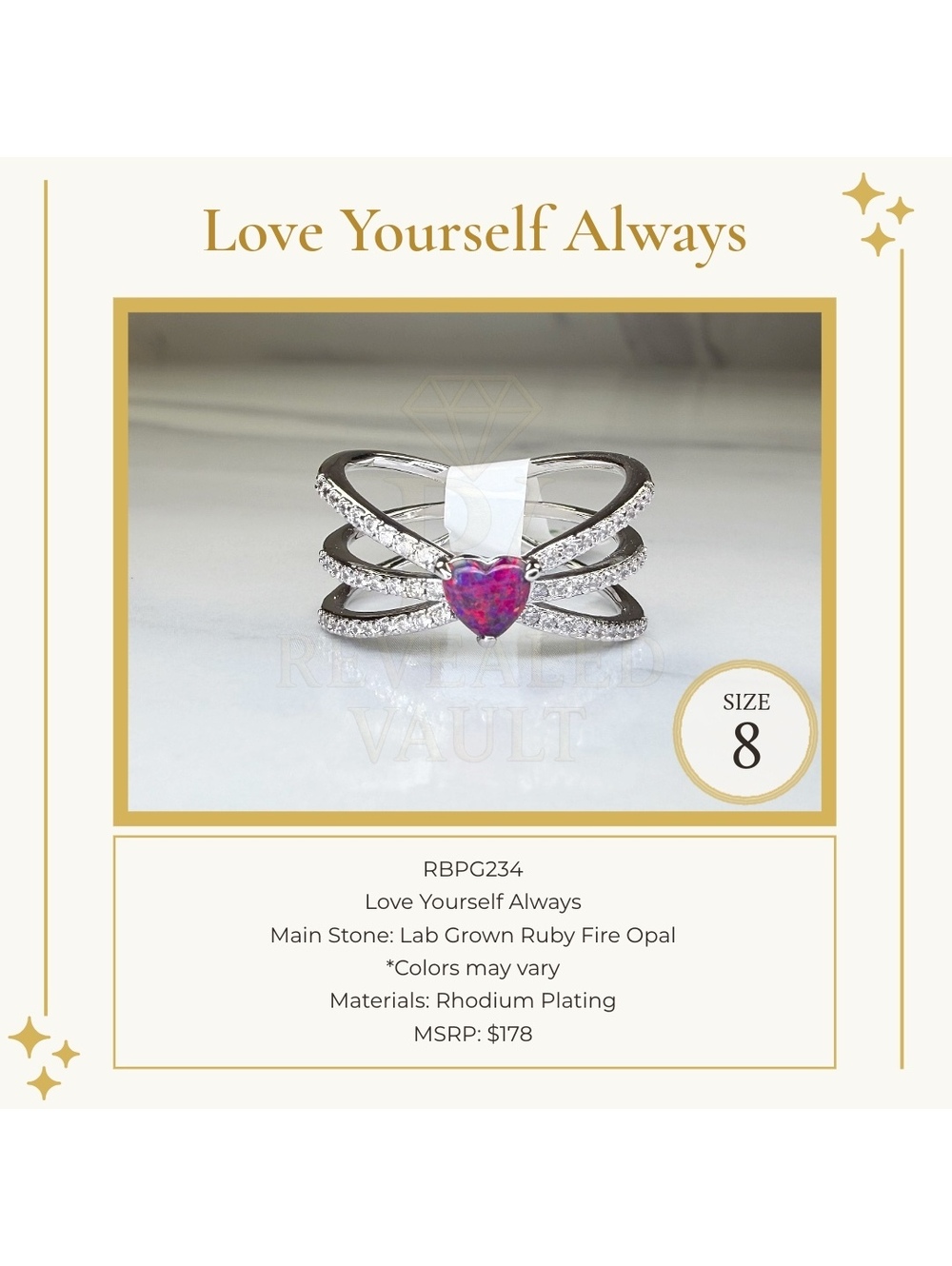 Love Yourself Always - Size 8 - July Birthday